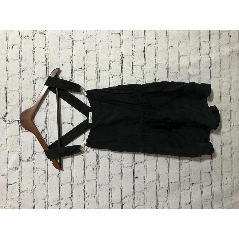 Dainty Hooligan Black Women's Romper with‎ Adjustable Straps S